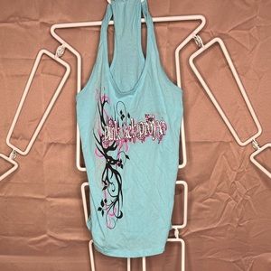 Pink Rack Project racerback tank top size small